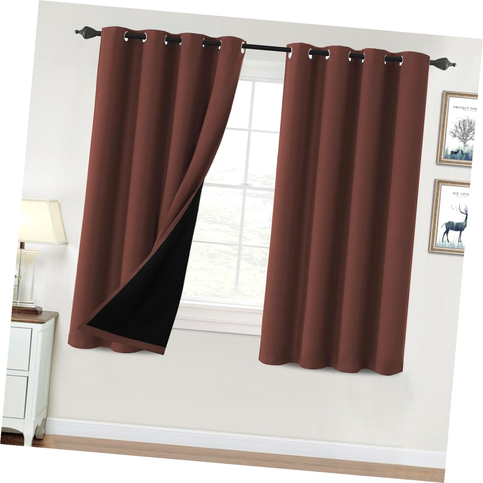 54 Inch Length Curtainsnull