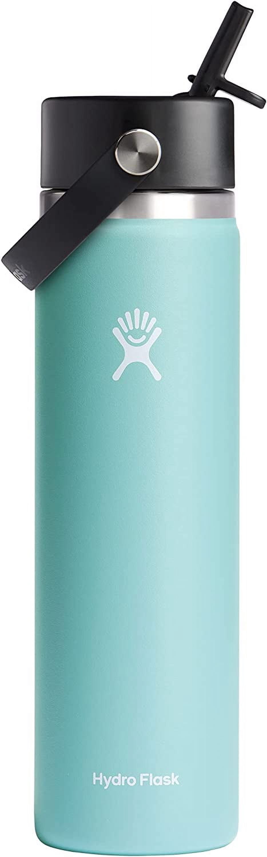 Motocross Rider Insulated Water Bottle - 22oz Stainless Steel, Straw Lid, Vacuum Insulated, 18/8 Steel