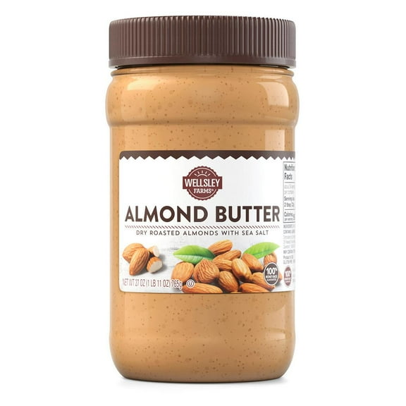 Wellsley Farms Almond Butter with Sea Salt, 27 oz.