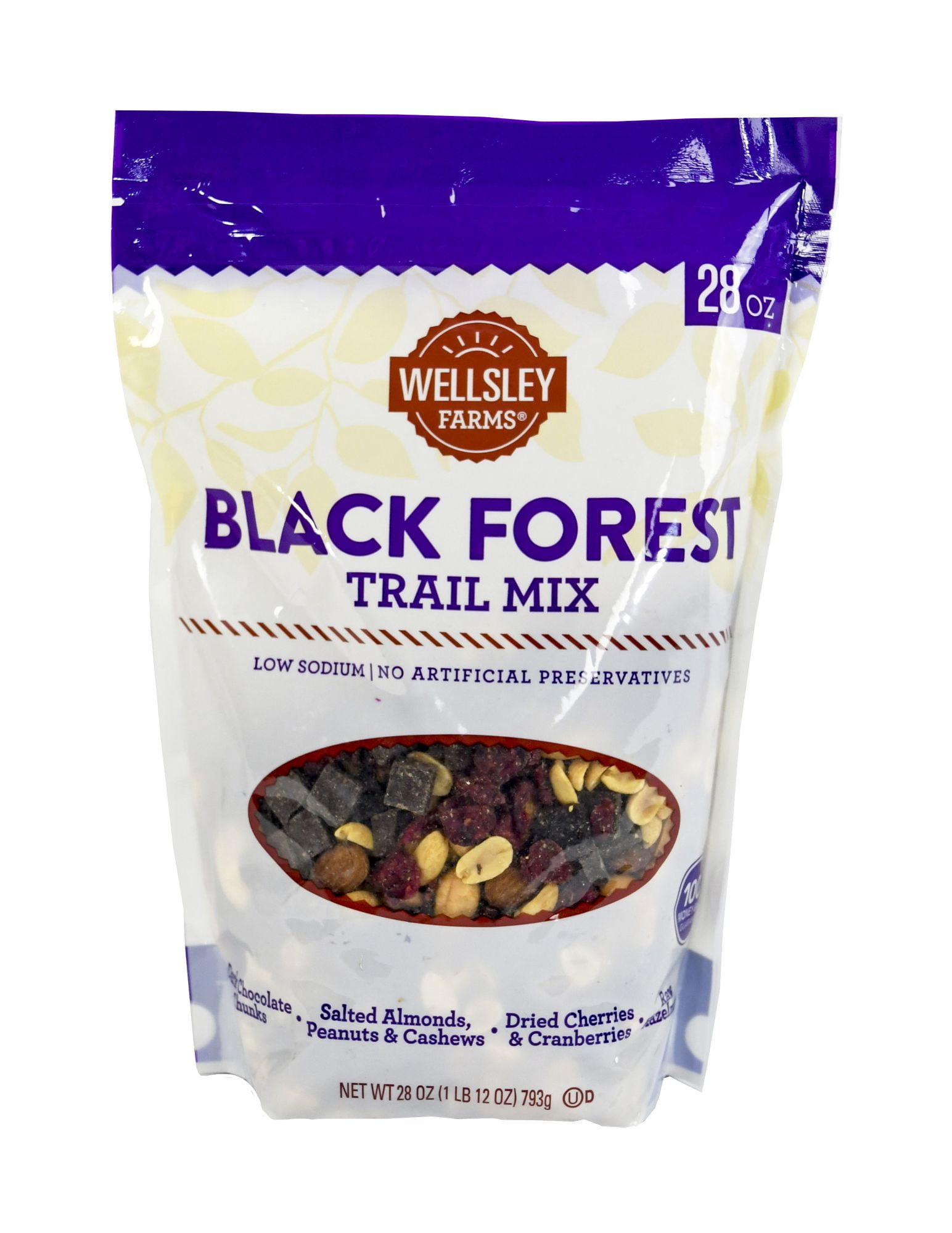 Wellsley Farms, Black Forest Low Sodium, Trail Mix with Dark Chcocloate