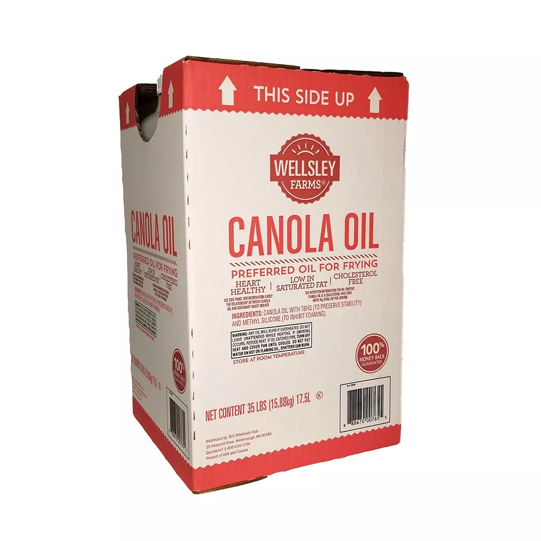 Wellsley Farms Canola Oil, 35 lbs.