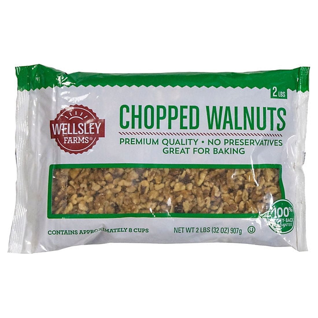 Wellsley Farms Chopped Walnuts, 32 oz