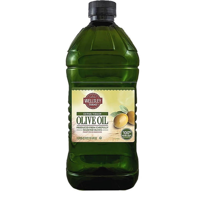 Wellsley Farms Extra Virgin Olive Oil, 3L - Walmart.com