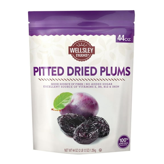 Wellsley Farms Gourmet Dried California Plums, 44 oz.