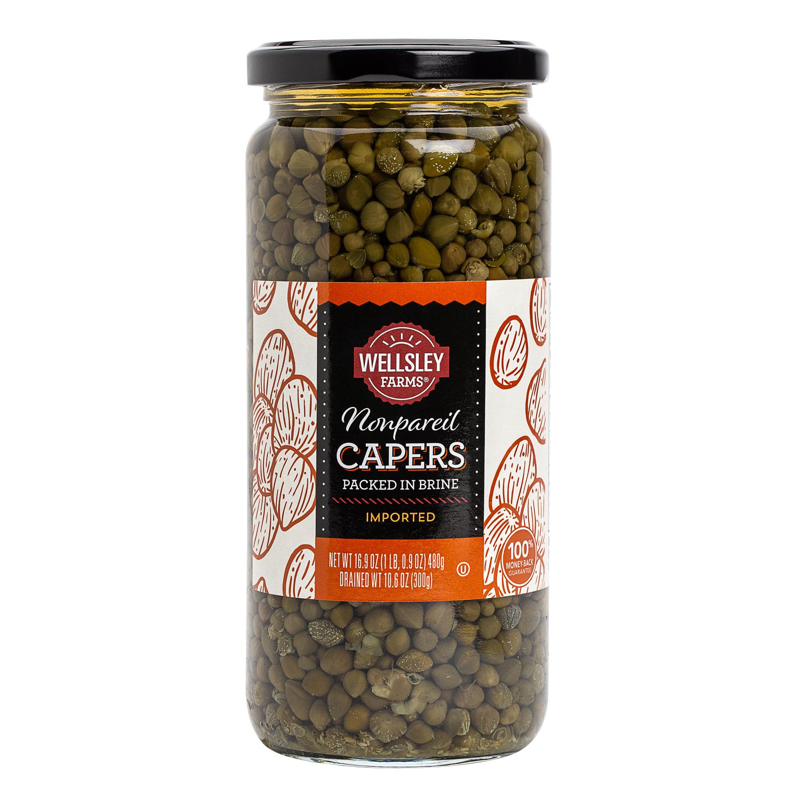 Wellsley Farms NonPareil Capers, 16 oz.