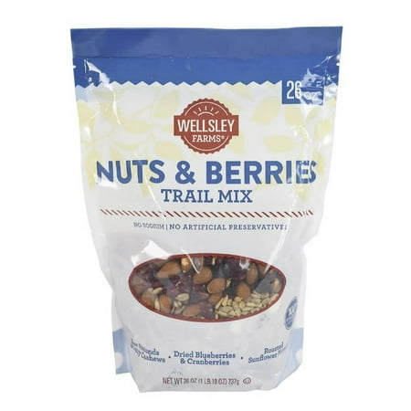 Wellsley Farms Nuts & Berries Trail Mix, 26 oz.