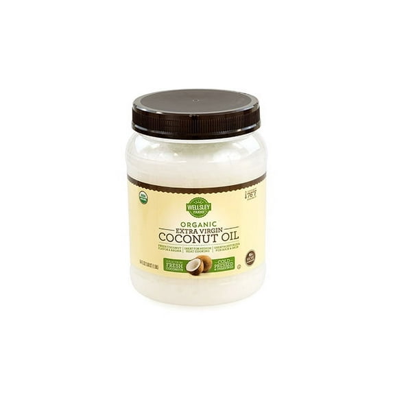 Wellsley Farms Organic Extra Virgin Coconut Oil, 54 fl oz