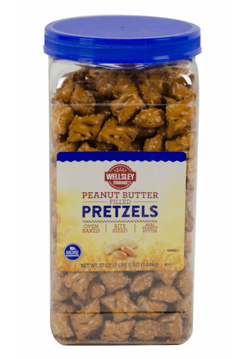 Wellsley Farms Peanut Butter Filled Pretzels, 37 oz. - Walmart.com