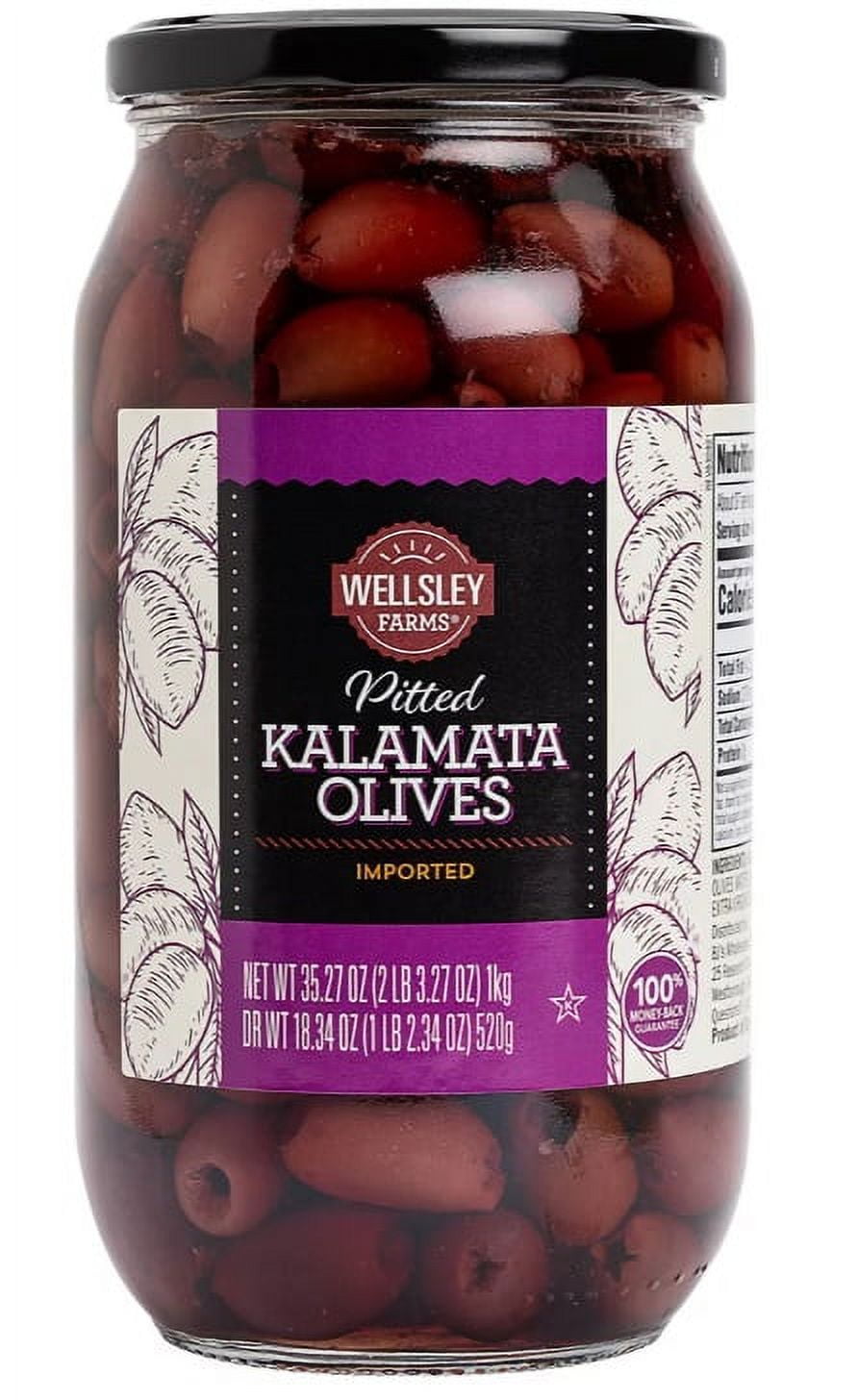 Wellsley Farms Pitted Kalamata Olives, 35.27 oz.