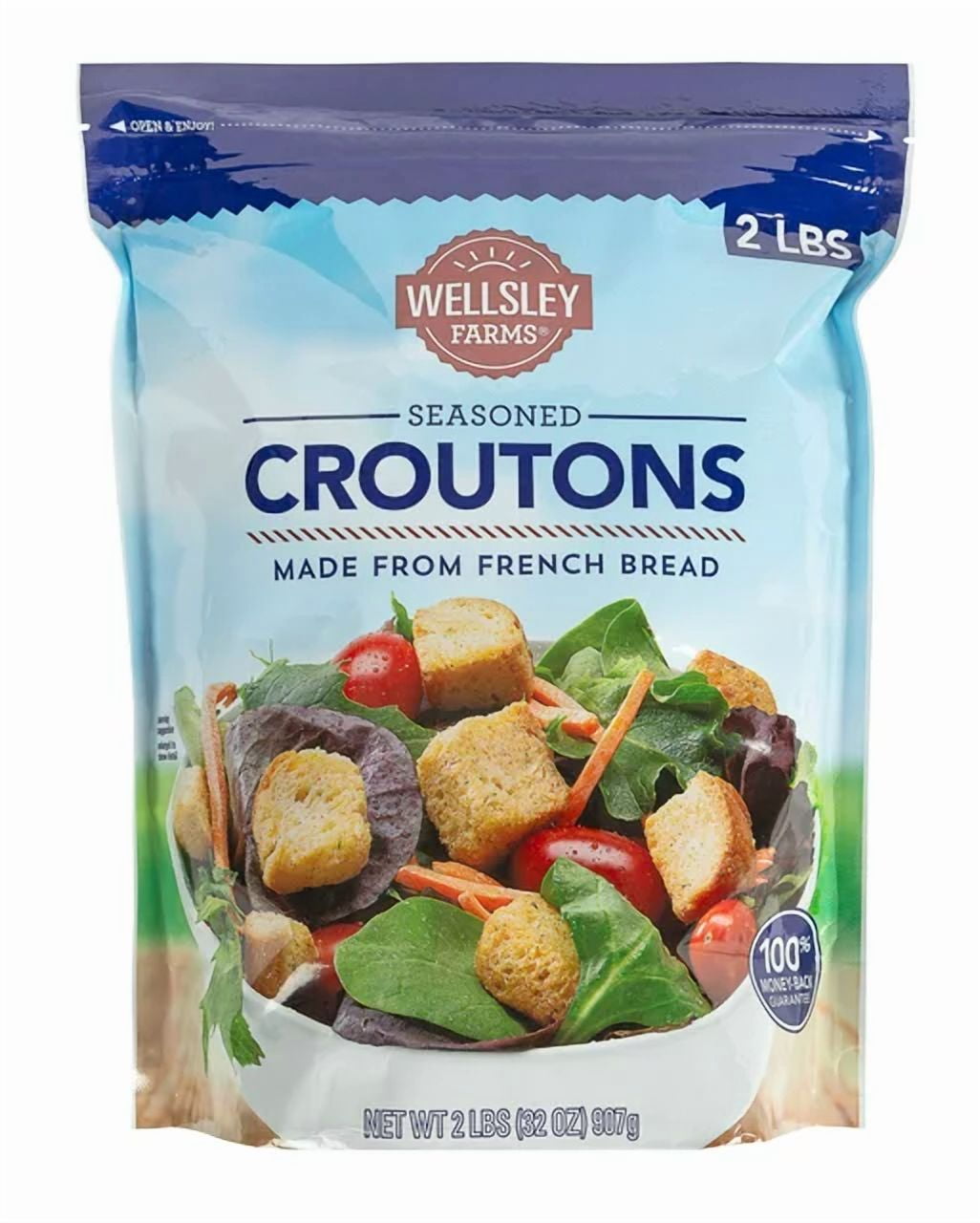 Wellsley Farms Seasoned Croutons, 2 lbs.
