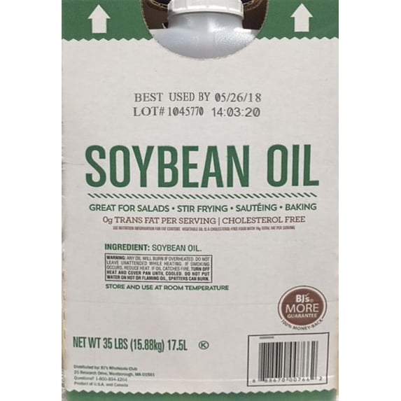 Wellsley Farms Soybean Oil, 35 lbs.