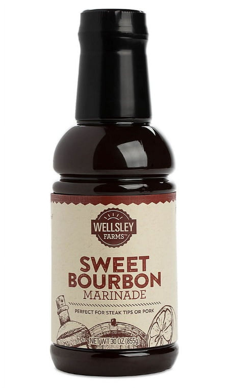 Wellsley Farms Sweet Bourbon Marinade, 30 oz.