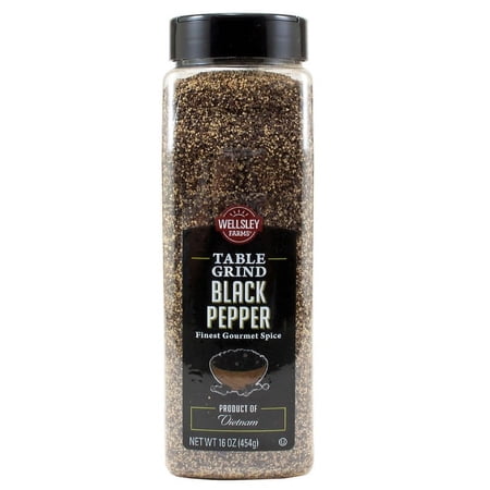 Wellsley Farms Table Grind Pepper, 16 oz.