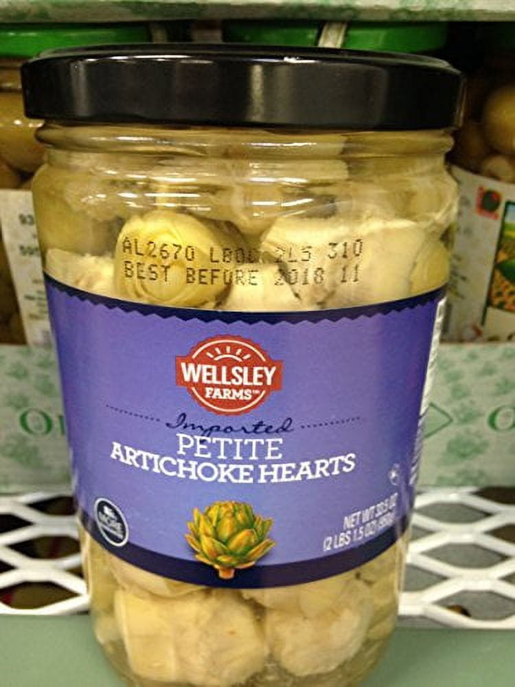 Wellsley Farms petite artichoke 33.5 OZ (Pack of 2)