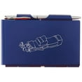 thumbnail image 1 of Wellspring Flip Notes-Blue Portable Refillable Notepad-Golf Bag, 1 of 5