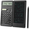thumbnail image 1 of Welltop Digit Calculator with 6 Inch LCD Writing Tablet, Basic Calculator Notepad, Mute Foldable Desktop Calculator for High School, College, Office, Solar and Battery Dual Powered, 1 of 7
