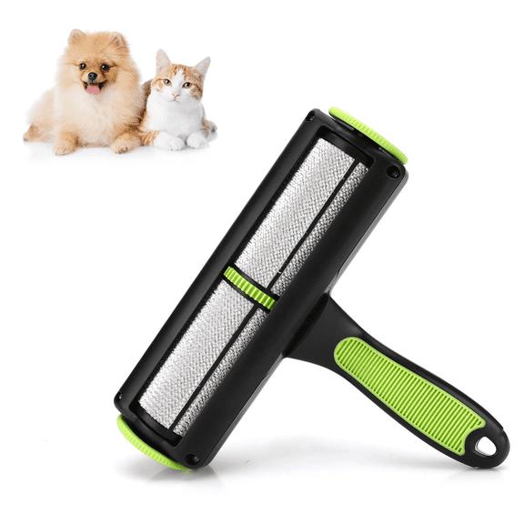 Welltop Pet Hair Remover Lint Roller Reusable Lint Roller for Dog Hair and Cat Hair, Easy to Clean Dog Hair Remover Roller Effective Lint Remover for Furniture, Clothes, Bedding, Sofa, Carpet