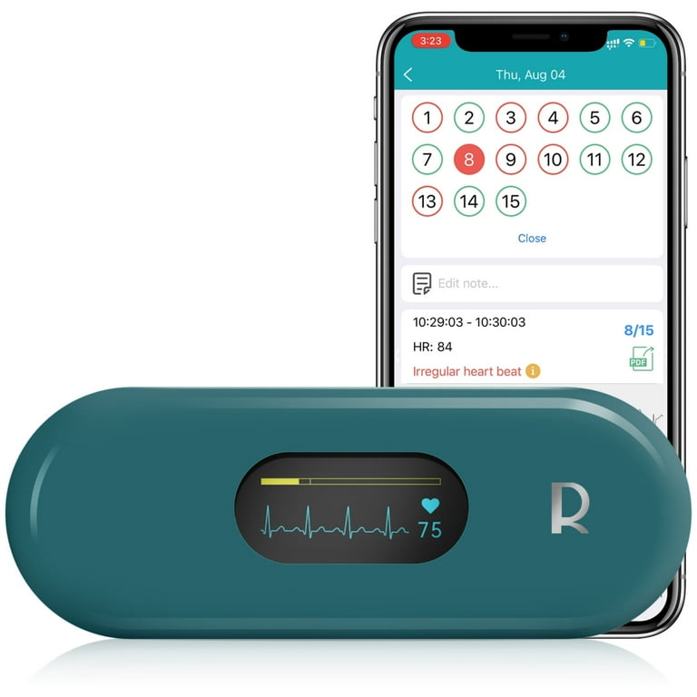 Wellue Livenpace ECG Heart Monitor with Screen Display