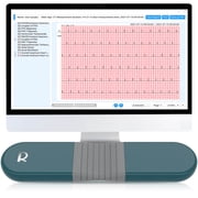 Wellue Heart Health EKG ECG Monitor for Sleep and Exercise,24 Hours Heart Rate Monitor with AI Analysis and Free PC Report,Strap or Electrodes Wearing,ER1 Holter