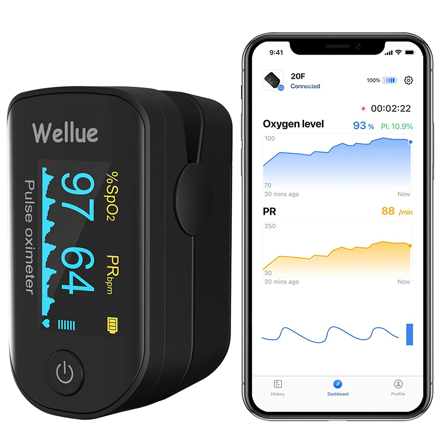 Wellue Blood Pressure Monitor with ECG (Wi-Fi and Bluetooth Sync) on Vimeo