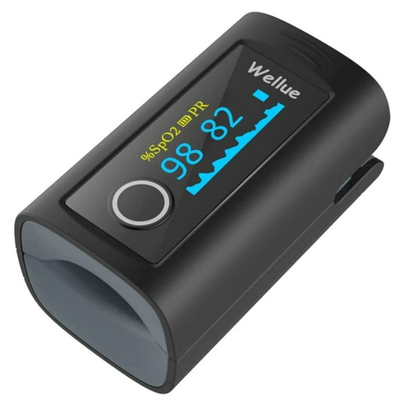 Wellue PC-60FC Pulse Oximeter for Sports/Home Use,Black