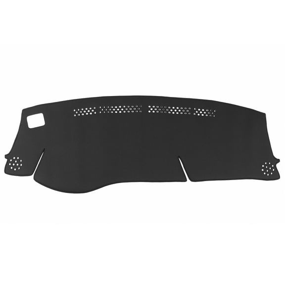 Wellvisors Black Dash Mat Dashboard Cover Compatible With Nissan 2018-2024 Kicks