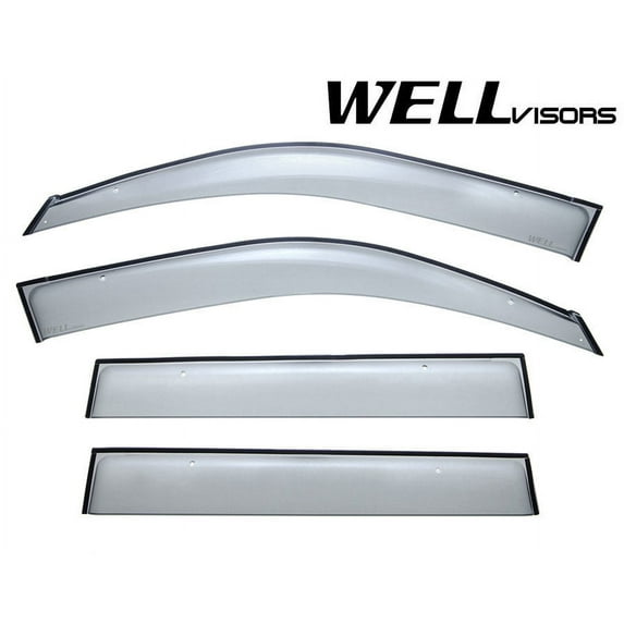 Wellvisors Side Window Visors Deflectors Rain Guards Premiums Series for 2010-2023 Lexus GX460 3-847LX015