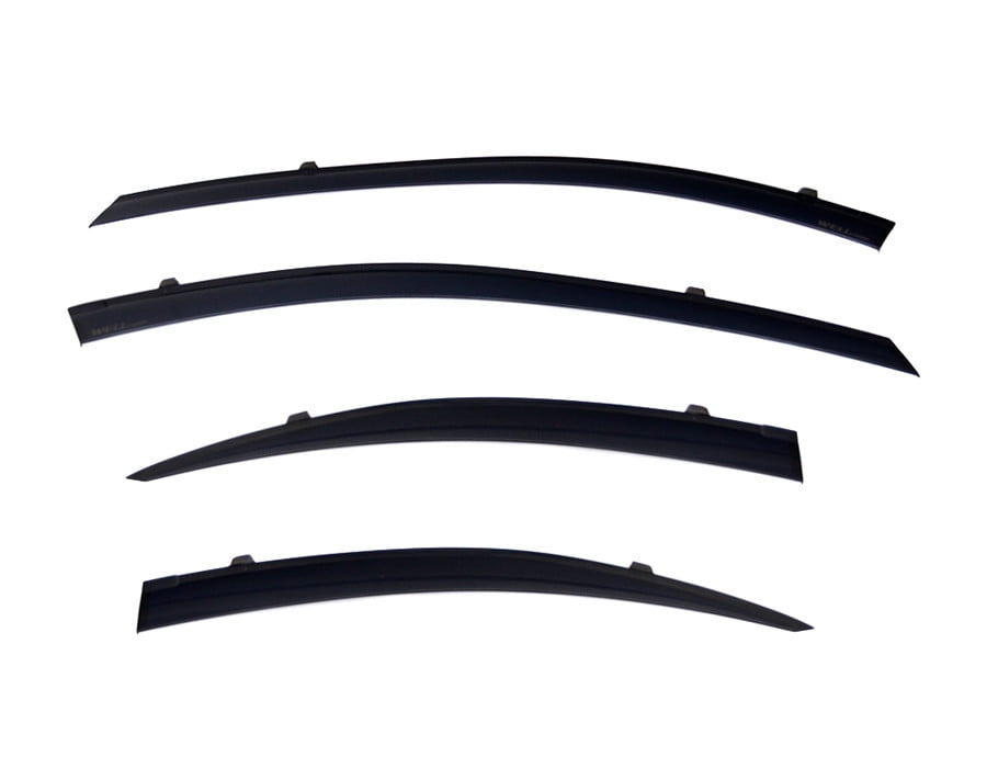 Side Window Deflectors Lexus GS350 GS450h GS200t GS300 13-20 With Chrome Trim