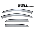 thumbnail image 1 of Wellvisors Side Window Visors Deflectors Rain Guards With Black Trim for 2004-2009 Lexus RX330 / R350 / RX400h 3-847LX006, 1 of 10