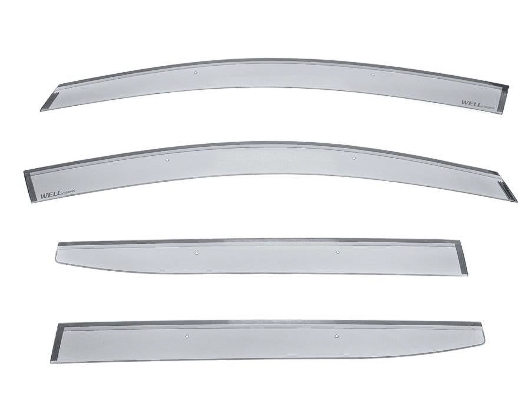 Wellvisors Side Window Visors Wind Deflectors Rain Guard Premiums