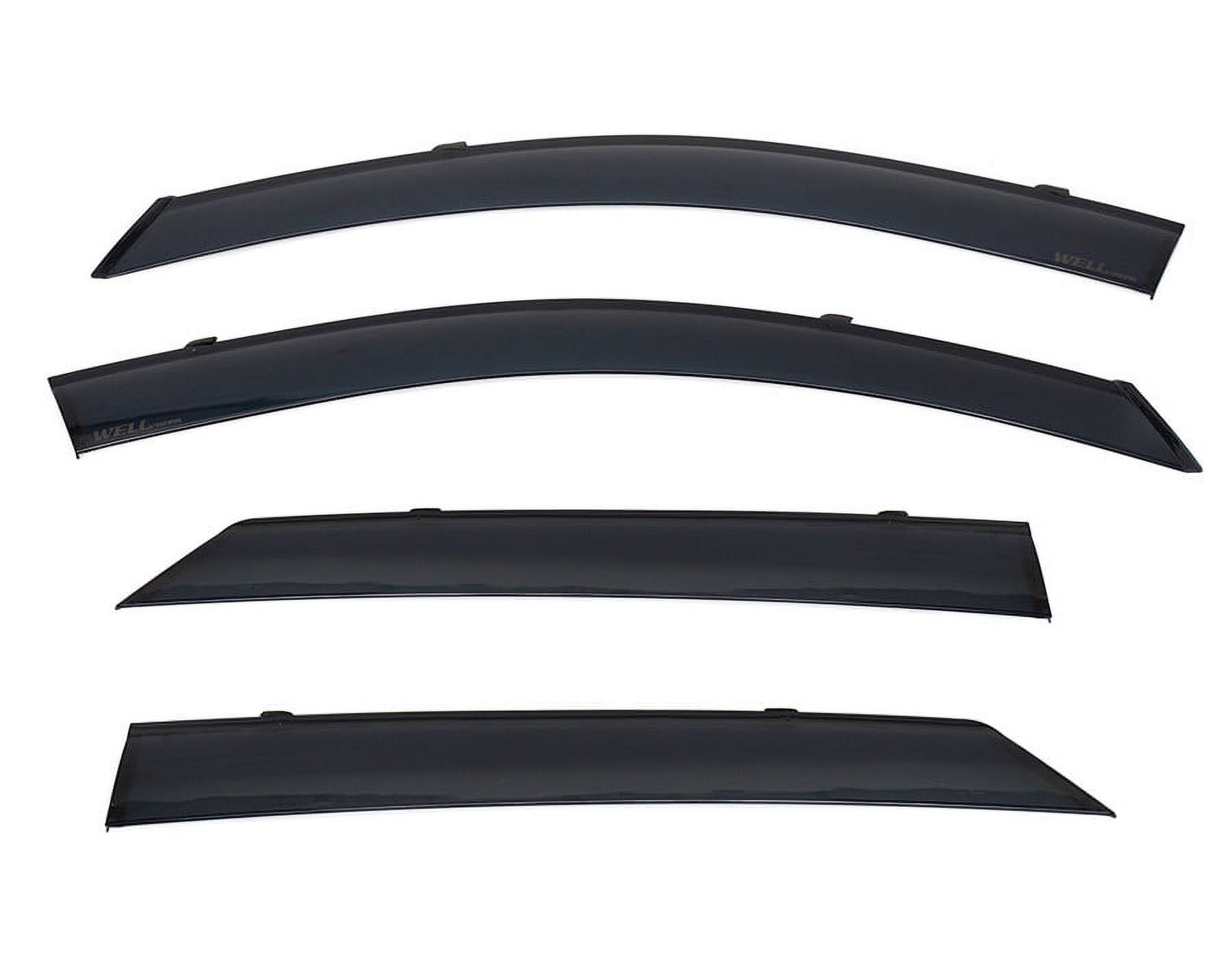 Wellvisors Side Window Visors Wind Deflectors Rain Guard Premiums
