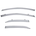 thumbnail image 1 of Wellvisors Side Window Visors Wind Deflectors Rain Guard With Chrome Trim for 2018 2019 2020 2021 2022 2023 2024 Toyota Camry 3-847TY054, 1 of 11