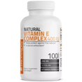 Wellvita Natural Vitamin E Complex 400 IU (Dalpha Tocopherol) by