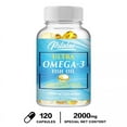 Wellvita Omega3 Fish Oil 2000mgwith EPA & DHA3x Strength,Highest