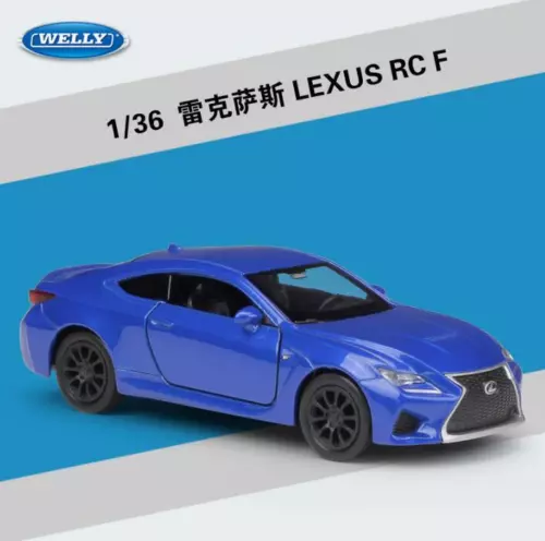 Welly 1:36 Lexus RC F Diecast Metal Pullback Model Car New in Box ...