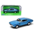 thumbnail image 1 of Welly 24024BL 1968 Oldsmobile 442 1 by 24 Scale Diecast Model Car - Blue, 1 of 1