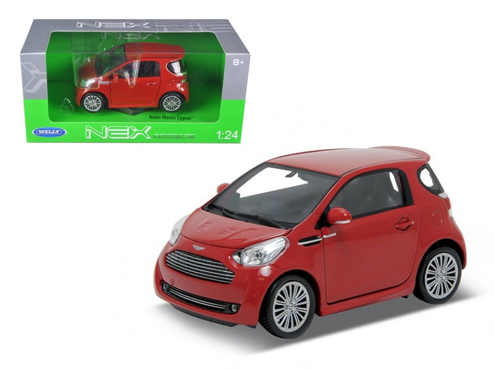 Aston Martin Cygnet Red 1 24 Diecast Car Model by Welly