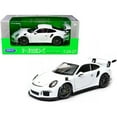 thumbnail image 1 of Porsche 911 Gt3 Rs White 1/24-1/27 Diecast Model Car By Welly 24080w, 1 of 6
