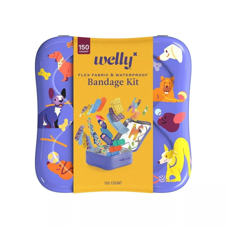 Welly Doggies Heroic Bandage Kit 150 Count - Walmart.com