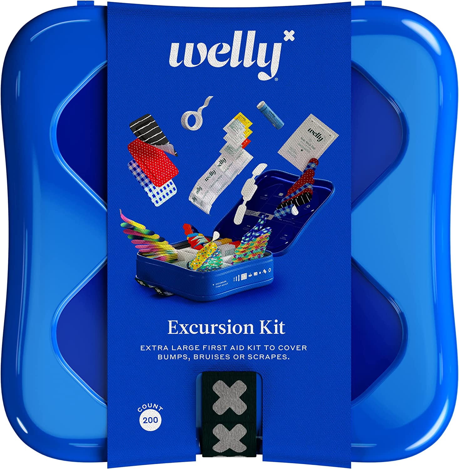 Welly Excursion Kit First Aid Kit with Flexible Fabric and Waterproof