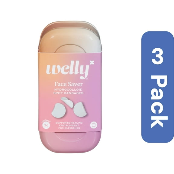 Welly First Aid Face Saver 36 Count (Pack Of 3)