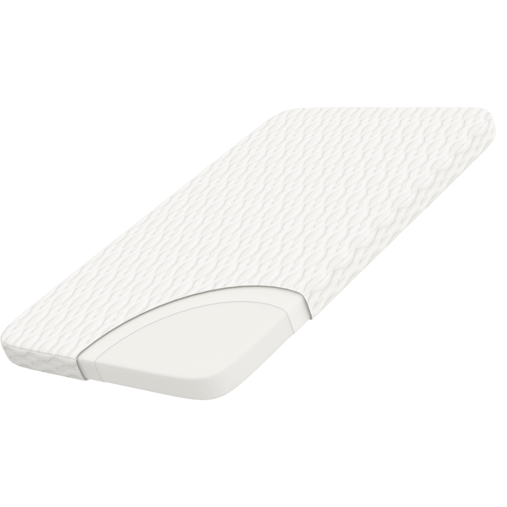 Wellzee Rectangle Bassinet Mattress, 33x20 inches, Beige - Walmart.com