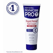 Welmedix HomeCare Pro Rapid Relief Diaper Rash Cream with Zinc Oxide, Skin Protectant for Adults & Babies with Fragile Skin - 4 oz Tube 1 Pack