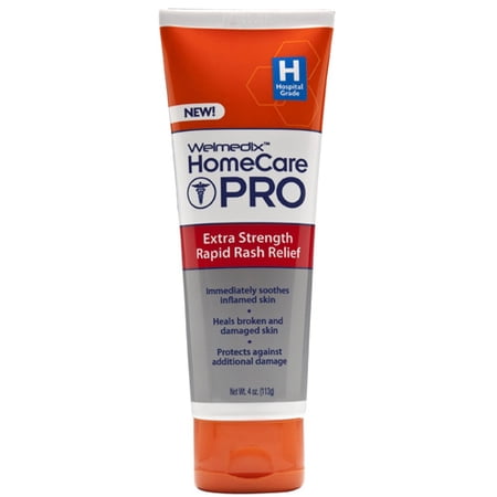 Welmedix Home Care Pro Extra Strength Rapid Rash Relief Cream - 4 Oz