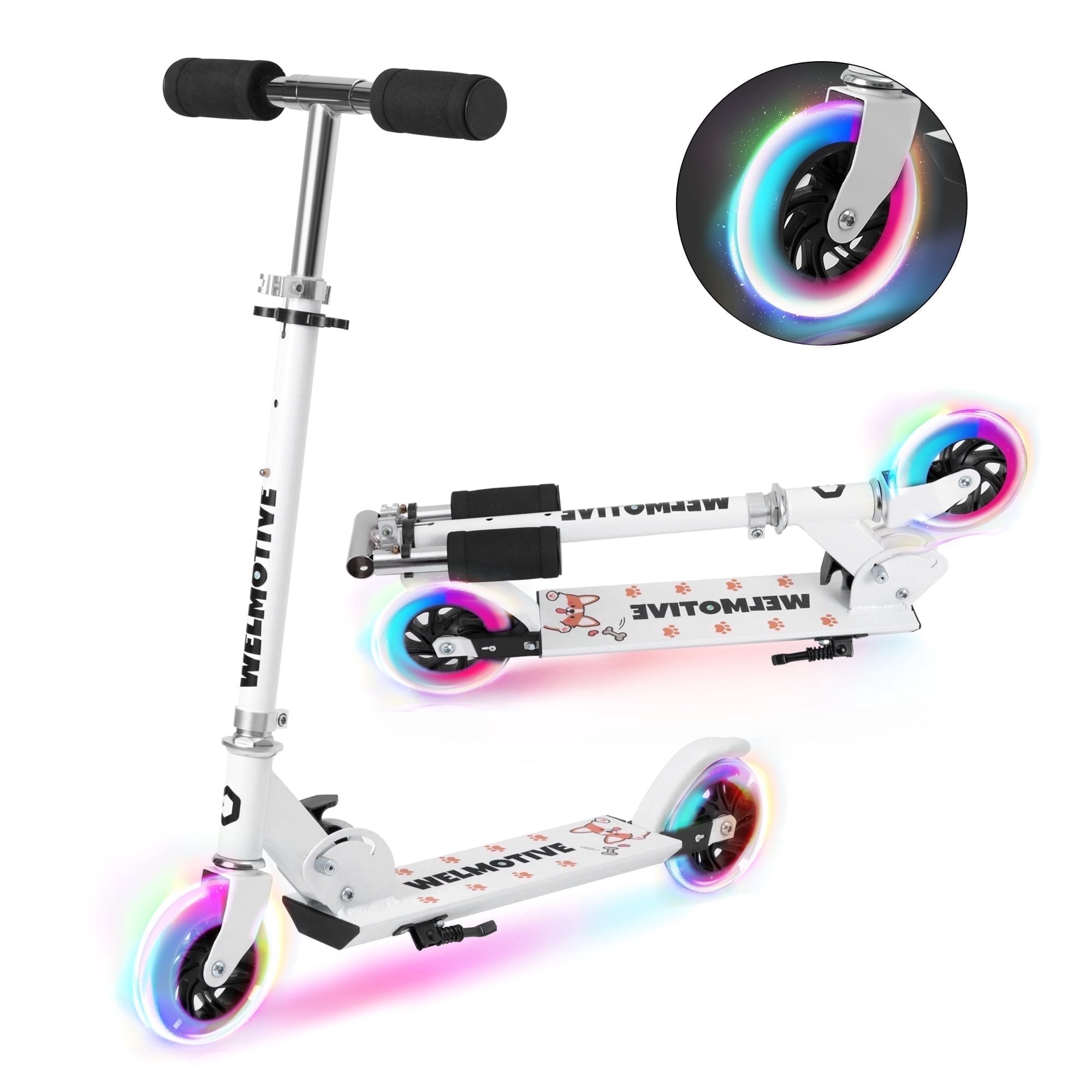 Welmotive Scooter for Kids Ages 3-8 – Kick Kids Scooters for Boys