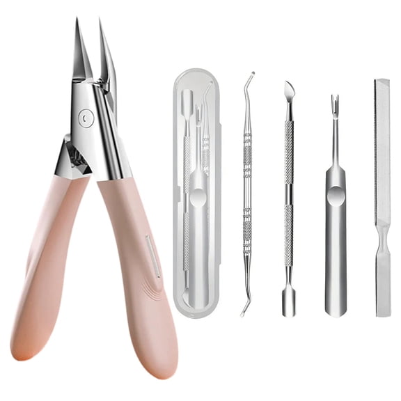 Welnax Guard, Welnax Nail Clippers Designed for Ingrown and Thick Nails,Ultra-Thin Sharp Stainless Steel Blades, Seamless Design, Non-Slip Handle of All Nail Types