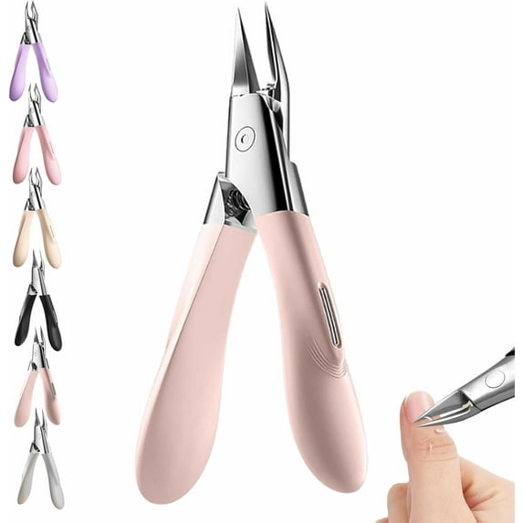 Welnax Nail Pro Guard for Ingrown & Thick Nails, 30° Ultra-Thin Blades, Non-Slip Handle, Rust-Resistant