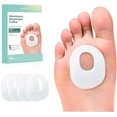 thumbnail image 1 of Welnove Callus Pads with Water-Resistant Self-Stick Adhesive - 84 CT Oval Shape Protectors for Foot, Heel & Toes, Reduces Rubbing & Friction, White, 1 of 8