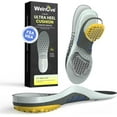 thumbnail image 1 of Welnove Achilles Tendonitis Relief Insoles for Women & Men - Heel Cushion for Heel Pain Relief Heel Spur with Shock Absorption for All-Day Comfort, M-W: 9.5-10.5 | M: 8-9.5, 1 of 6