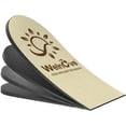 thumbnail image 1 of Welnove Orthopedic Heel Lift for Women Shoes, (for One Foot) 4 Layers Adjustable Shoe Lifts for Uneven Legs Leg Length Discrepancy -Increasing 1/4" 1/2" 3/4" 1 Inch - Size M, 1 of 8